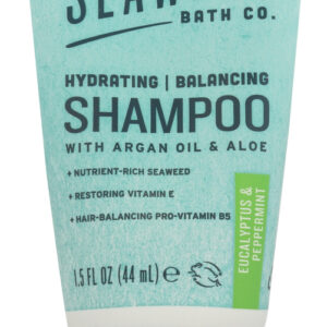 SEAWEED BATH COMPANY: Hydrating Balancing Shampoo Mini Eucalyptus and Peppermint, 1.5 fo