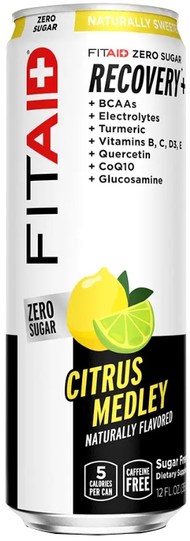 LIFEAID BEVERAGE: Fit Aid Zero Sports Recovery Citrus Medly, 12 fo