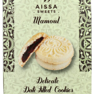 AISSA SWEETS: Date Filled Mamoul Cookies, 10 oz