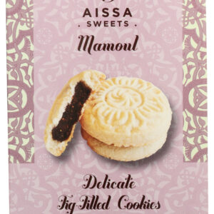 AISSA SWEETS: Fig Filled Mamoul Cookies, 10 oz