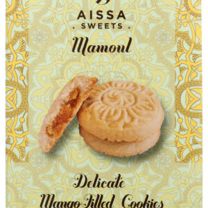 AISSA SWEETS: Mango Filled Mamoul Cookies, 10 oz