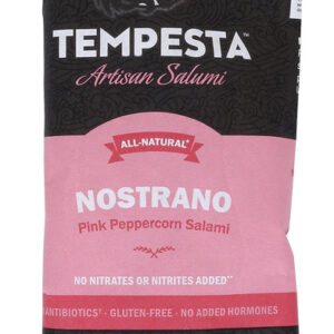 TEMPESTA ARTISAN SALAMI: Nostrano Pink Peppercorn Salami, 5.5 oz