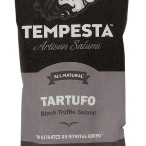 TEMPESTA ARTISAN SALAMI: Tartufo Black Truffle, 5.5 oz