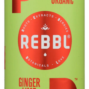 REBBL INC: Pop Ginger Lime, 12 fo