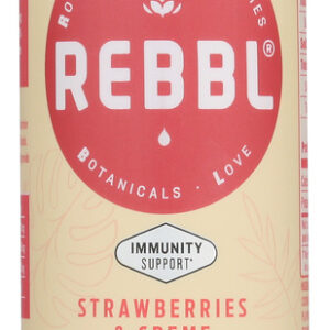 REBBL: Strawberries Creme Protein Elixir, 12 fo