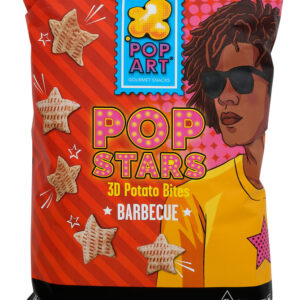 POP ART: Puffs Stars Barbeque, 4.5 oz