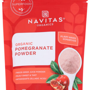 NAVITAS: Organic Pomegranate Powder, 8 oz