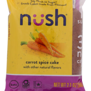 NUSH: Cake Slice Carrot Spice, 2.1 oz