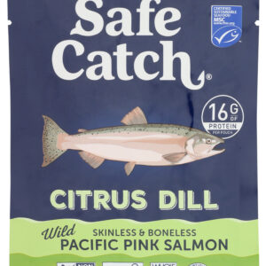 SAFECATCH: Wild Alaska Pink Salmon Citrus Dill, 2.6 oz
