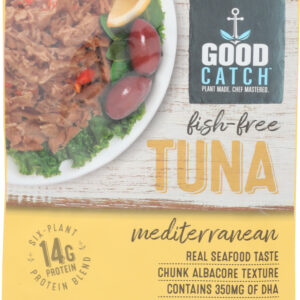 GOOD CATCH: Mediterranean Plant Based Tuna, 3.3 oz