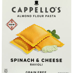 CAPPELLOS: Spinach Cheese Ravioli, 9.9 oz