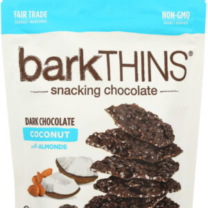 BARKTHINS: Dark Chocolate Toasted Coconut With Almonds, 4.7 oz