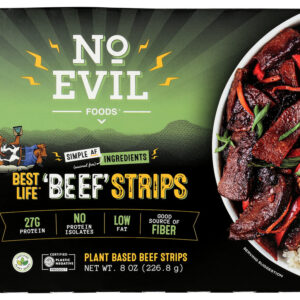 NO EVIL: Best Life Beef Strips, 8 oz