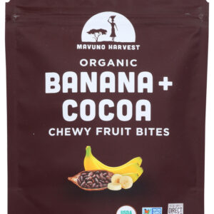 MAVUNO HARVEST: Bites Fruit Bana Cocoa, 1.94 OZ