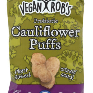 VEGANROBS: Probiotic Cauliflower Puffs, 1.25 oz