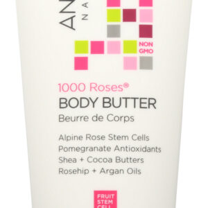 ANDALOU NATURALS: 1000 Roses Velvet Soft Body Butter, 8 oz
