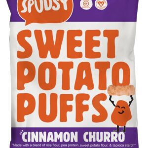 SPUDSY: Puff Sweet Potato Cinnamon Churro, 4 oz