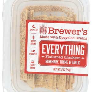 BREWERS CRACKERS: Flatbreads Everything, 5 oz