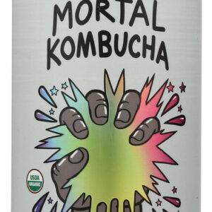 MORTAL KOMBUCHA: Kombucha Black Magic, 16 fo