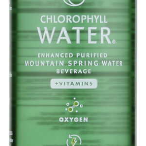 CHLOROPHYLL WATER: Purified Mountain Spring Water, 16.9 fl oz