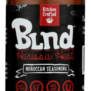 KITCHEN CRAFTED: Harissa Heat Blnd Moroccan Seasoning Blend, 1.8 oz