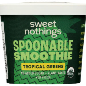 SWEET NOTHINGS: Smthie Spncup Greens Org, 3.5 oz