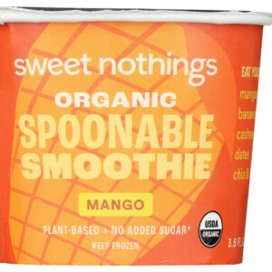 SWEET NOTHINGS: Mango Spoonable Smoothie, 3.5 oz