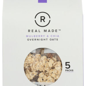 REAL MADE: Oats Mulberry And Chia, 10.6 oz