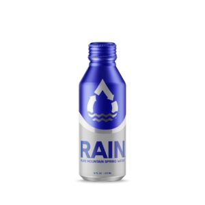 RAIN: Pure Mountain Spring Water, 16 fl oz