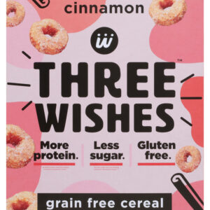 THREE WISHES: Cereal Cinna Grain Free, 8.6 OZ