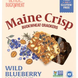 MAINE CRISP: Crisps Wild Blueberry Walnut, 4 oz