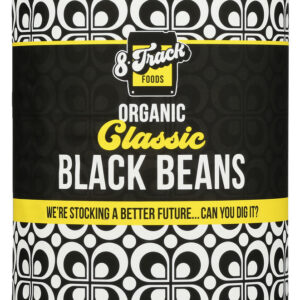 8 TRACK FOODS: Organic Black Beans Class, 15 OZ