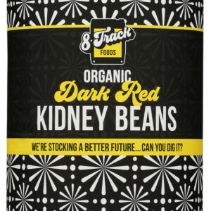 8 TRACK FOODS: Org Kidney Beans Drk Red, 15 OZ