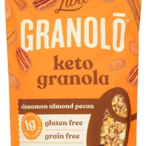 LIVLO: Cinnamon Almond Pecan Granola, 11 oz