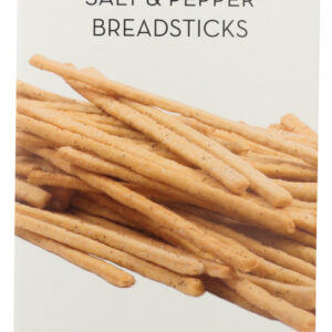 JENNIFERS HOMEMADE: Salt and Pepper Breadsticks, 5 oz