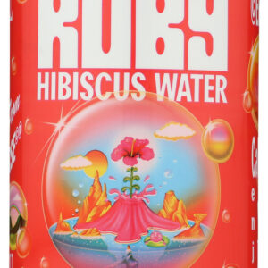 RUBY: Hibiscus Sparkling Water Original, 12 fl oz