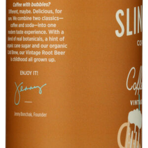 SLINGSHOT: Soda Coffee Root Beer, 8 fl oz