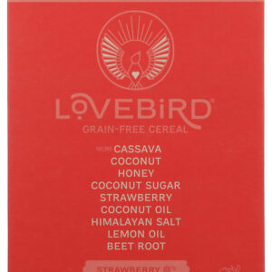 LOVEBIRD: Cereal Strawberry, 7 oz