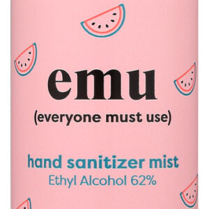 EMU: Hand Sanitizer Mist Watermelon, 2.2 oz