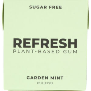 REFRESH GUM: Gum Garden Mint, 12 pc