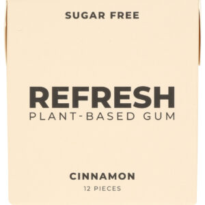 REFRESH GUM: Gum Cinnamon, 12 pc