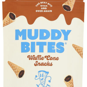 MUDDY BITES: Snck Wflcn Milk Chocolate, 2.33 OZ