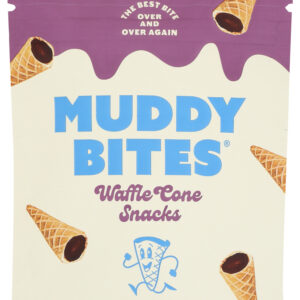 MUDDY BITES: Snck Wflcn Dark Chocolate, 2.33 OZ