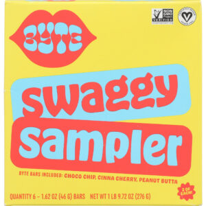 BYTE BARS: Swaggy Sampler Bars, 9.72 oz