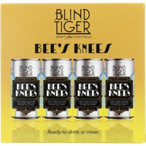 BLIND TIGER: Bright Lemon And Rich Honey Flavor 4 Cans, 33.6 oz