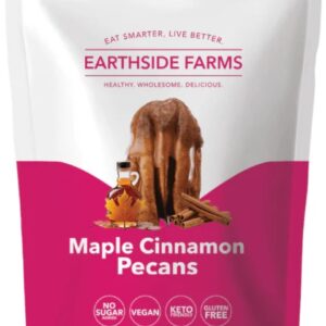 EARTHSIDE FARMS: Maple Cinnamon Pecans, 4 oz
