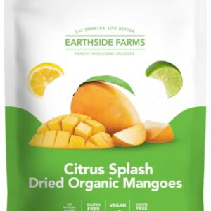 EARTHSIDE FARMS: Citrus Splash Dried Organic Mangoes, 2.8 oz