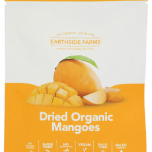 EARTHSIDE FARMS: Dried Organic Mangoes, 1.23 oz