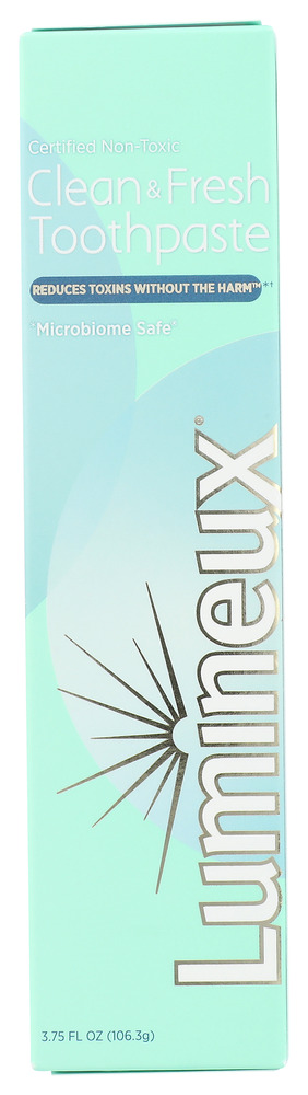LUMINEUX: Clean Fresh Toothpaste, 3.75 oz