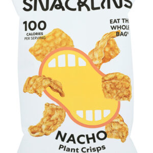 SNACKLINS: Nacho Plant Crisps, 3 oz